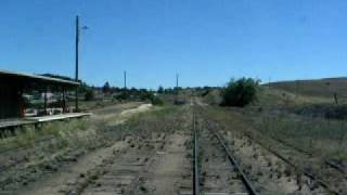 The Cooma Monaro Railway  Cooma Yard to Snowy Jct Platform [upl. by Nagyam]