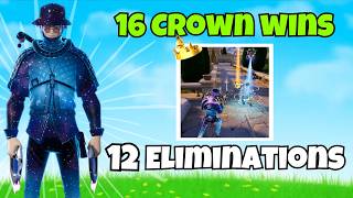 ZERO BUILD Duos CROWN WIN Full Gameplay Fortnite Chapter 5 Season 3 fortnitezerobuild fortnite [upl. by Racso344]