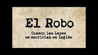 DOCUMENTAL EL ROBO  PALABRAS MAYORES [upl. by Monto227]