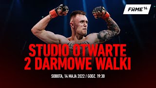 FAME 14 STUDIO OTWARCIE GALI  2 DARMOWE WALKI [upl. by Ever910]