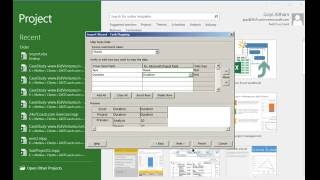 MS Project Importing data from excel to MS Project [upl. by Enihpesoj]