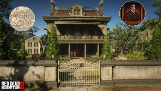 Brontes Mansion Exploration  RDR2 [upl. by Minardi]