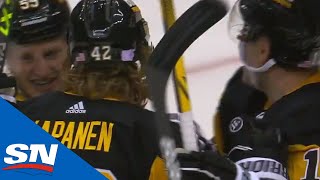 Kasperi Kapanen Scores First Career Hat Trick [upl. by Dodwell114]