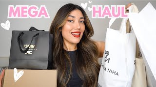 MEGA HAUL el último haul del año skincare makeup regalos de cumpleaños [upl. by Wolliw]