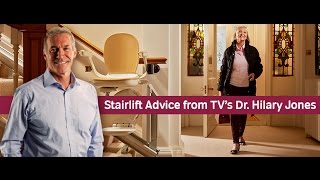 Stairlift Advice From TVs Dr Hilary Jones [upl. by Assirrem]