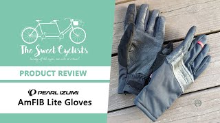 Warmth without the bulk  PEARL iZUMi AmFIB Lite Cycling Gloves Review  feat PrimaLoft  BioVIz [upl. by Nodab]