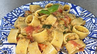 PASTA AL TONNO CON ZUCCHINE E POMODORINI [upl. by Htederem]