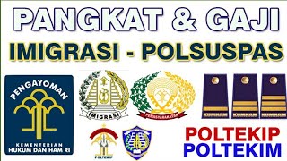 Pangkat dan Gaji Imigrasi Pangkat dan Gaji Kemenkumham [upl. by Enyleve]