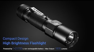 Niteye Jetbeam KO02 Outdoor Taschenlampe 1800 Lumen [upl. by Gigi]