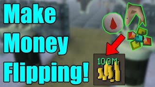 Learn to Flip and Become RICH in OSRS  OSRS Beginner Flipping Guide [upl. by Gibe]