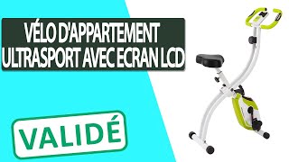 Avis Vélo dappartement avec écran LCD Ultrasport [upl. by Gytle213]