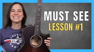 Guitar Fingerpicking for Beginners  MUST SEE First Lesson [upl. by Eesyak]