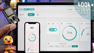 Using Arduino IoT Cloud with ESP32  Is it better than New Blynk 🤔 [upl. by Alaet]