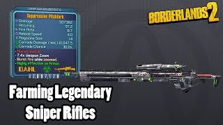 Borderlands 2 Farming Legendary Snipers with Melee Zer0 [upl. by Lichtenfeld]