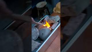 DIY bioethanol homemade fire pit Smokeless  Odourless Fumeless [upl. by Thoer]