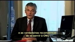 Boasvindas de Sergio aos novos trabalhadores da ONU 2002 [upl. by Sapienza]