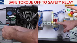 How to Wire a Safe Torque Off STO Drive Input to a Safety Relay [upl. by Parette]