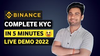 Binance kyc verification complete process  Binance Kyc kaise kare  Vishal Techzone [upl. by Endor]