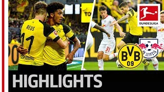 Borussia Dortmund vs RB Leipzig  41  Highlights 2018 [upl. by Grussing699]