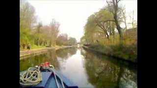 Narrowboat Timelapse  Around London [upl. by Sredna]