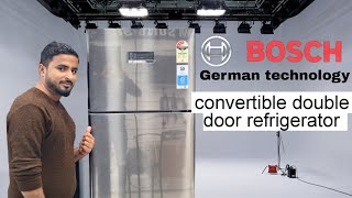 Bosch CTC29S031 Demo  Bosch Refrigerator Bosch Double Door Refrigerator Demo  Bosch Convertable [upl. by Rramel]