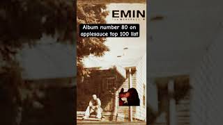 Eminem the Marshall Mathers LP Apple top 100 List Albums [upl. by Marthena872]