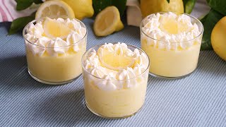 Mousse de Limón fácil y rápida sin gelatina ni huevo 🍋💕 [upl. by Keelia]