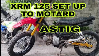 XRM 125 SET UP TO MOTARD [upl. by Ankeny674]