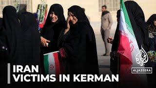 Iran bomb attack Funerals held for victims in Kerman [upl. by Bonn]