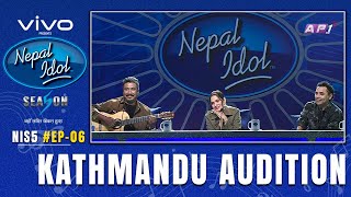 KATHMANDU AUDITIONS  NEPAL IDOL SEASON 5  EP 6  AP1HD [upl. by Adnawal]