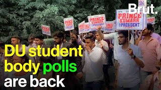 DU student body polls are back [upl. by Ym377]