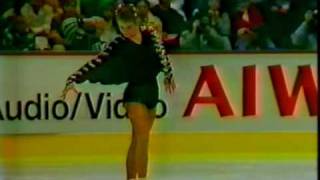 Katarina Witt GDR  1986 World Figure Skating Championships Ladies Long Program [upl. by Jordon]