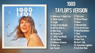 Taylor Swift  1989 Taylors Version Full Album [upl. by Lait]