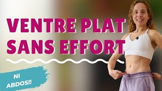 Comment avoir un VENTRE PLAT sans faire deffort après 50 ans 💫 [upl. by Annis]