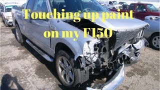 How to touch up paint on f150 [upl. by Enicnarf]