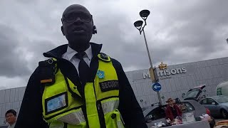 Car Boot Sale at Morrisons in Central MK Security gets Owned [upl. by Dewees]