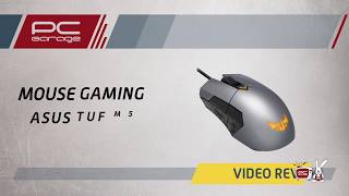 PC Garage – Video Review Mouse Gaming ASUS TUF M5 [upl. by Eidahs]