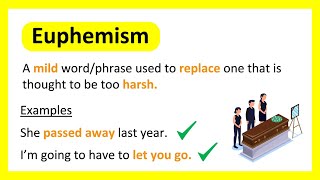 What is EUPHEMISM  Learn with Examples [upl. by Hermine]