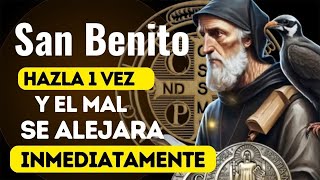 oración a SAN BENITO para ALEJAR INMEDIATAMENTE todo MAL y Peligro Latín y Español ORIGINAL 🔥 [upl. by Critchfield278]