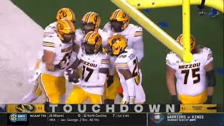 Missouri punter drops dime on fake punt TD vs Kentucky [upl. by Sedicla]