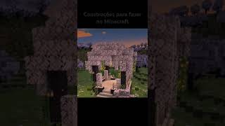 construções para fazer no Minecraft versão feminina [upl. by Hoffer]