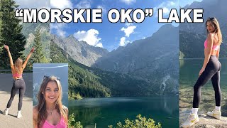 POLAND TRAVE VLOG MORSKIE OKO LAKE HIKE [upl. by Nam844]