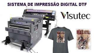 Processo de Impressão DTF Passo a Passo  O que é estampa digital DTF  Visutec [upl. by Chak]