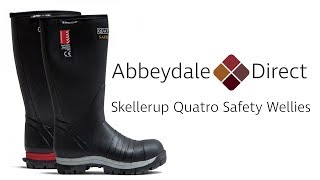 Skellerup Quatro Safety Wellies  In Detail [upl. by Roarke]