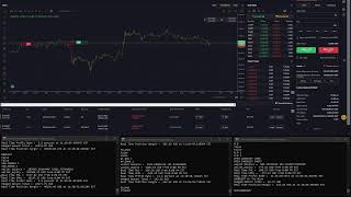 Insane 59 Coin Hedging Crypto Trading Bot 1 min chart Cross100x Leverage Automatic Trading 247 [upl. by Adlin]