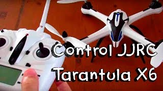 ANALISIS CONTROL JJRC YIZHAN TARANTULA X6 DRONE ESPAÑOL Mejor drone potente rapido calidad precio [upl. by Hnad]