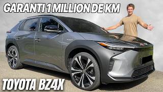 Essai TOYOTA bZ4X – Garanti jusqu’à 1 MILLION de KM [upl. by Edouard]