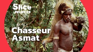 Terres cannibales  Impressionnante cérémonie de chasse Asmat  SLICE [upl. by Waine968]