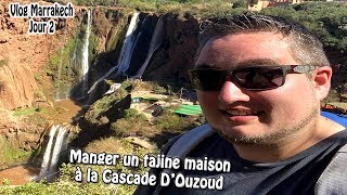 Vlog Marrakech J2  Manger un tajine berbère à la cascade dOuzoud au Maroc [upl. by Ottinger930]