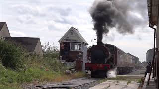 Lincolnshire Wolds Railway 40s weekend walk 2021 [upl. by Zusman298]